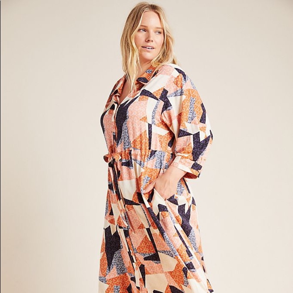 Anthropologists midi dress